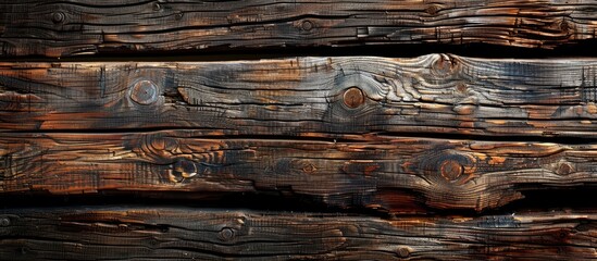 Poster - Background with a genuine wood texture for copy space image.