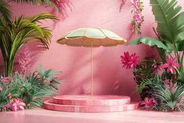 Poster - Tropical Paradise Product Display