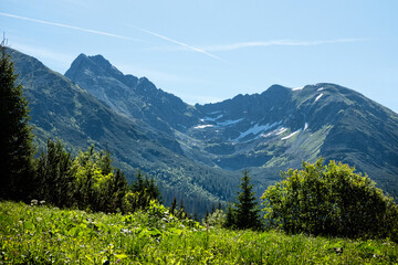 Sticker - Silent valley, High Tatras mountain, Slovakia