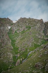 Wall Mural - view from the top of mountain