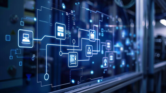 Business process optimization streamlines workflows and reduces waste.