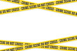 © StudioGraphic - Vector set of danger lines and police tapes for restricted and danger zones. Crime Scene Do Not Cross. Vector illustration