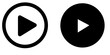 © Nurul - play button icon