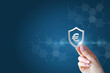 © natali_mis - The concept of care and protection of financial business interests.