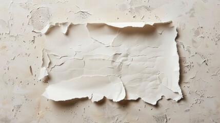 Wall Mural - Torn paper with space for text