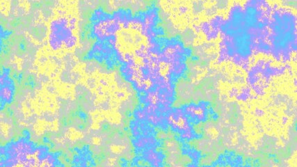 Fototapete - Holographic modern abstract looped animation. Seamless gradient background in light neon pastel colors. 4k loop
