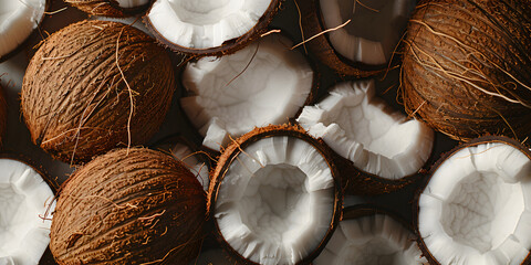 Poster - Coconuts close-up