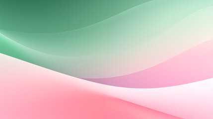 Poster - Elegant Soft Wavy Abstract Background Composition