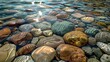 © Michael - Sand they balear rocks beach rocks color depth stone water water river very detailed and realistic shape