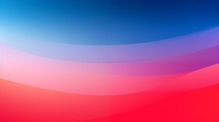 Canvas Print - Abstract Gradient Art with Blue, Purple, Pink, and Red Hues