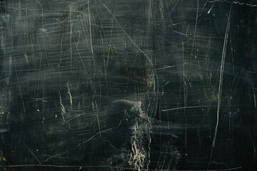 Wall Mural - black chalk board scratch background