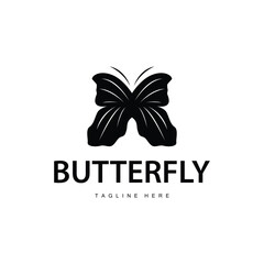 Wall Mural - Butterfly Logo Animal Design Brand Product Beautiful and Simple Decorative Animal Wing