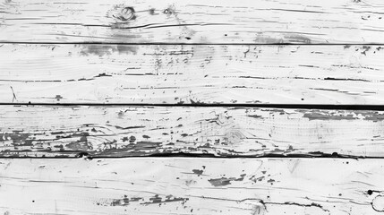 Sticker - White wooden texture background