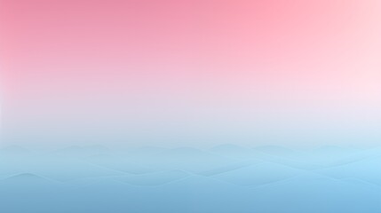 Sticker - A Tranquil Pastel Gradient Featuring Soft Pink and Blue Tones