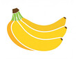 ©  Carry - A fresh bunch of bananas fruit cartoon illustration
