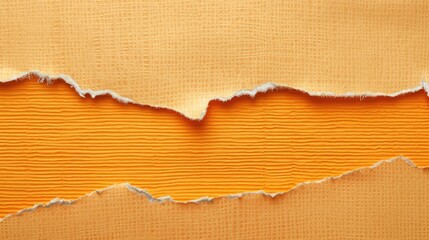 Striped textured orange paper as a background for your message