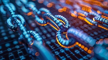 Blockchain Developer Coding Decentralized Applications for Modern Technology Solutions. Software Engineer Programming Blockchain Platforms, Smart Contracts, and DApps for Future Innovations.