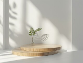 Poster - Minimalistic Product Display with Natural Elements