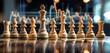 © Zeenat - Using chess as a metaphor to guide trading strategies and market analysis.