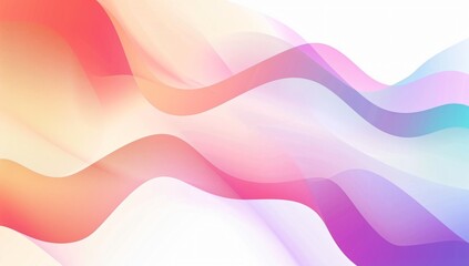 Wall Mural - Abstract Background with Colorful Gradient in Retro Style