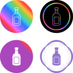 Wall Mural - Drink Bottle Vector Icon