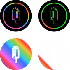 Poster - Popsicle Vector Icon