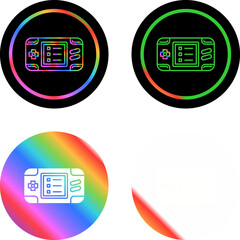 Sticker - Video Game Vector Icon