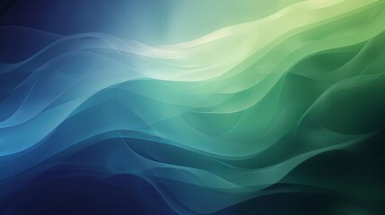 Wall Mural - an abstract gradient background transitioning from blue to green creates a soothing and dynamic visu