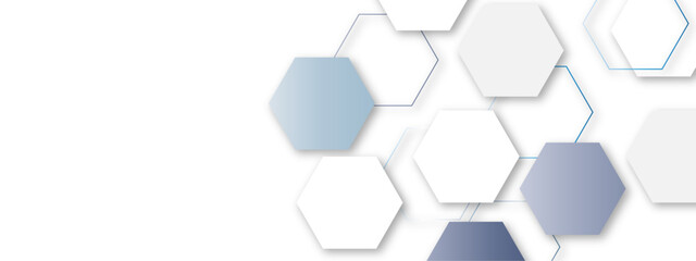 Wall Mural - vector technology luxury colorful hexagonal background vector illustration. futuristic banner with t