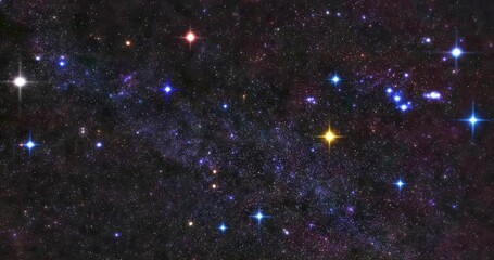 Wall Mural - Milky Way cosmic starry skies.	
