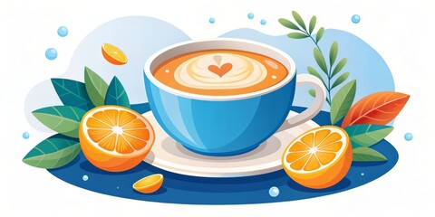 Wall Mural - cup of coffee