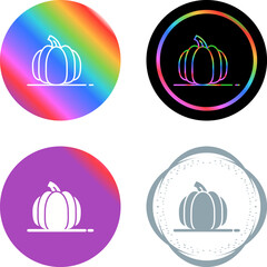 Poster - Pumpkin Vector Icon