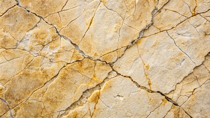 Poster - Close up of a natural stone surface with cracks , Rock, texture, background, surface, close up, natural, stone, cracks, rough