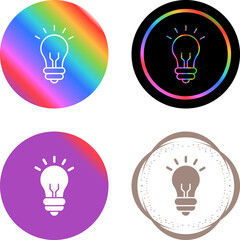 Sticker - Idea Vector Icon