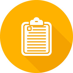 Poster - Clipboard Vector Icon