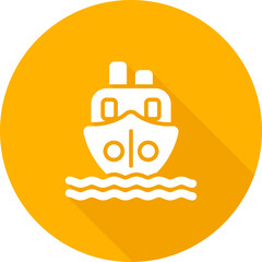 Poster - Ship Vector Icon