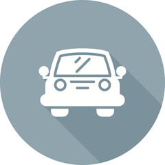 Sticker - Car Vector Icon