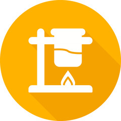 Wall Mural - Bunsen Burner Vector Icon