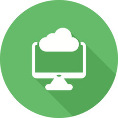 Sticker - Edge Computing Vector Icon