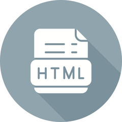 Poster - Html Vector Icon