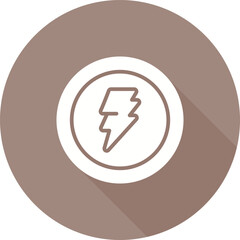 Sticker - Power Vector Icon