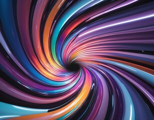 Poster - Abstract colorful shape background