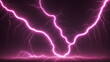 © Admint - A streak of vivid pink lightning, electric tendrils, energy bolt, powerful