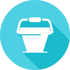 Sticker - Bucket Vector Icon