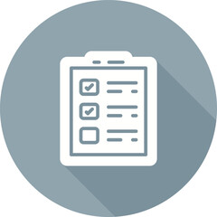 Sticker - Checklist Vector Icon