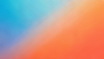 Canvas Print -  Vibrant sunset gradient perfect for a summer vibe