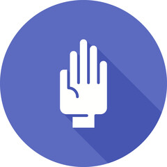 Sticker - Hand Vector Icon