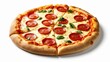 © vivekFx - Deliciously cheesy pepperoni pizza with fresh basil
