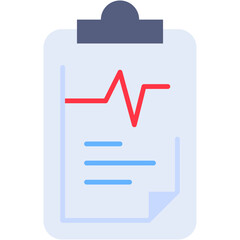 Sticker - Document, hospital, paper, prescription, report Icon