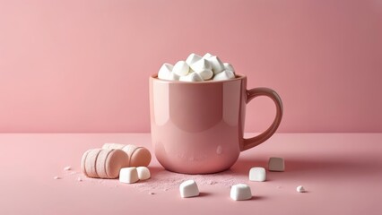 Wall Mural -  Sweet indulgence in a cozy cup